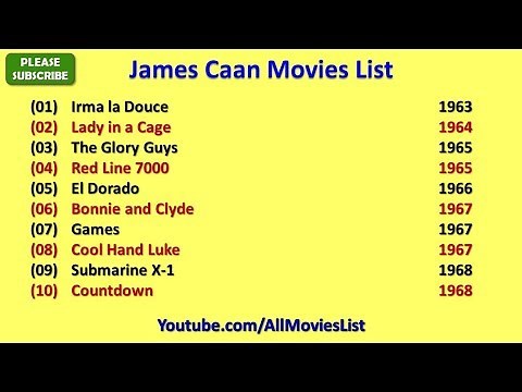 James Caan Movies List