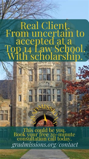 Law and medical school application process ▶️ Complete unknown? This client had no idea how to navigate the law school admissions process. And he’s not alone. Many students feel that the law and medical school application process is a complete unknown. In fact, as experts who’ve spent decades in university admissions, we can confidently say: 👉 If you think you understand the medical or law school admissions process, you might actually be the most likely to make mistakes. Our founder, Autumn Loc
