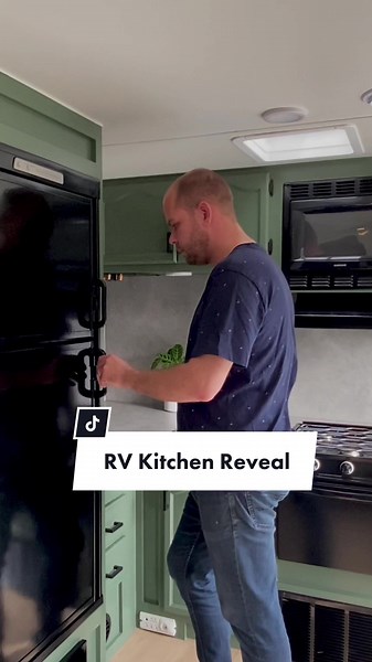 RV Kitchen Renovation Reveal: A Modern DIY Camper Makeover