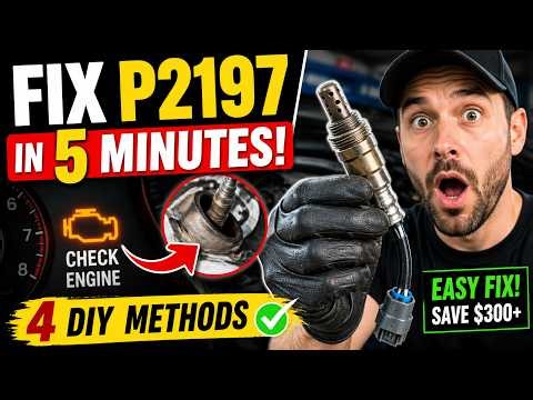P2197 HONDA Fix in 5 Minutes – Don’t Replace Parts Yet!