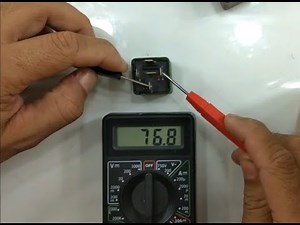 HOW TO TEST THE CORSA HATCH RELAY WITH A MULTIMETER