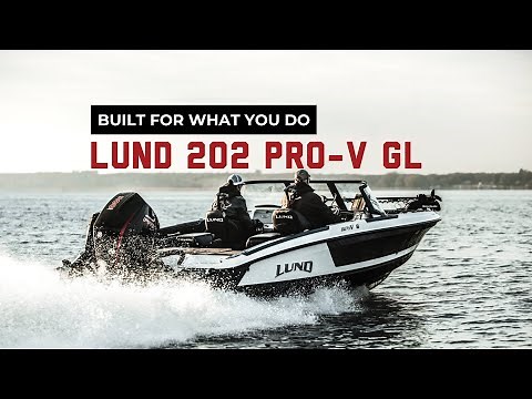 2023 Lund 202 Pro-V GL Big Water Fiberglass Fishing Boat | Lund Boats