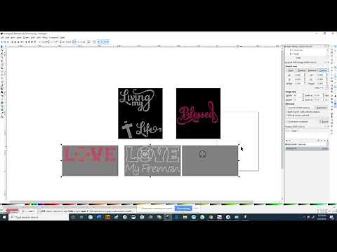 How to format a rhinestone svg file in Inkscape for Cricut Design Space