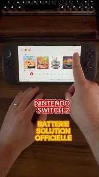 BATTERIE NINTENDO SWITCH 2 : SOLUTION OFFICIELLE 😱🪫