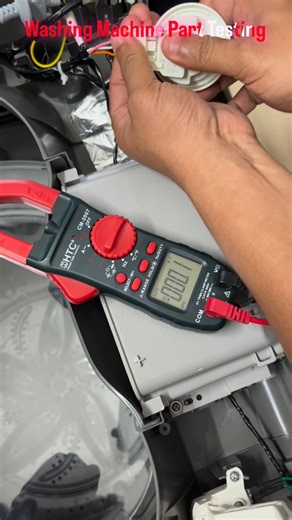 Washing Machine Pressure Sensor Testing #WashingMachineRepair #TopLoad #fblifestyle | Technical Support Asif