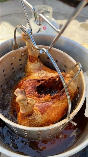 Creole Cajun injected fried turkey ‪@FireSmokeSociety‬