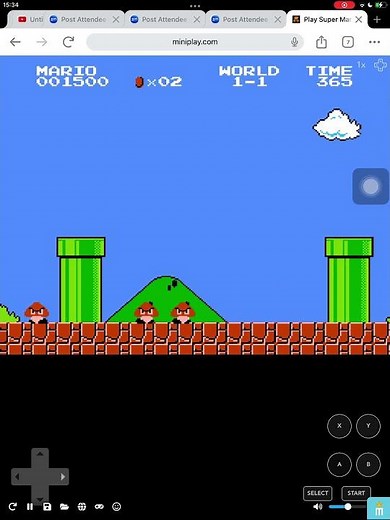 Using A SMB1 Game Genie Code On AOAUIG In Super Mario Bros