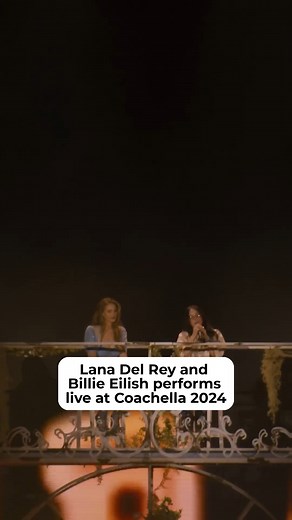 4.2M views · 17K reactions | #BillieEilish surprises the #Coachella crowd with a moving duet alongside #LanaDelRey during her headlining set on weekend one. | UPROXX | Facebook