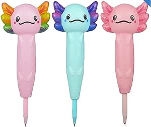 Sensory Fidget Stress Relief Axolotl Toy (Squish Pen)