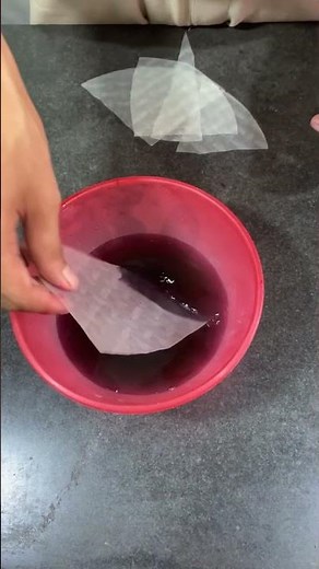 Rice paper tutorial #ricepaper #tutorial #cake #decoration #tutorials