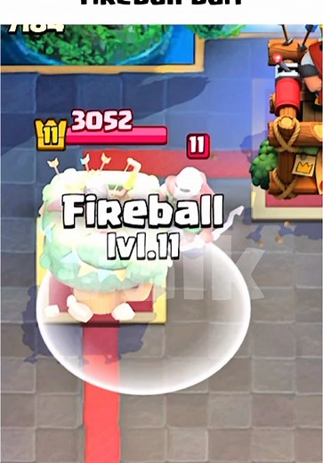 Clash Royale Animation: Battling Fireball Bait Tactics