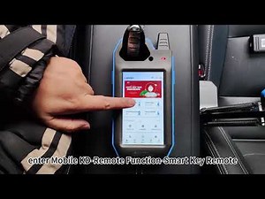 Use KD Max and KD MATE to add smart key for Nissan Altima