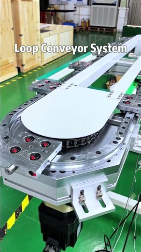 Loop Conveyor System | Continuous Flow Automation for Higher Production Efficiency
