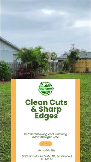 Clean Cuts & Sharp Edges | Professional Lawn Mowing Services