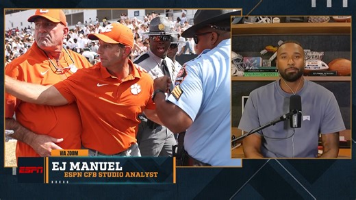 Who is in worse shape: Notre Dame or Clemson? EJ Manuel says Notre Dame👀 | The Dan Patrick Show