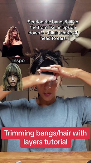 DIY Haircut Tutorial: Trimming Bangs and Layers at Home