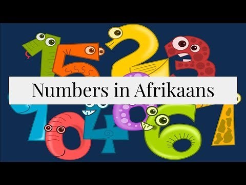 Numbers in Afrikaans|Updated