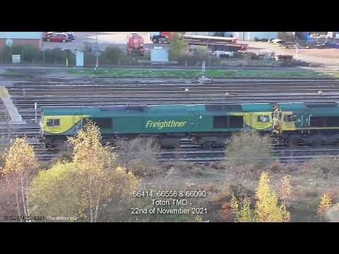 Class 66 Start Up at Toton