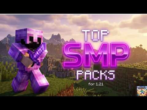 TOP 5 Best SMP Texture Packs For Minecraft 1.21+ 🔥 | PvP + FPS Boost Texture Packs (2026)