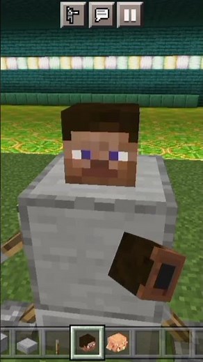 cómo hacer un robot simple en #minecraft #tutoriales #gameplay