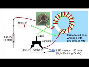 Joule thief - getting power from dead batteries