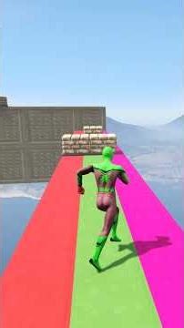 GTA 5 Epic Water Ragdolls Spiderman Jump/Fails Ep #shorts