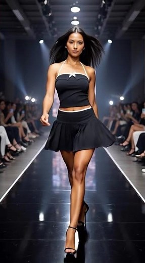 Black Mini Skirt Fashion Style 2026 🔥 Trendy Summer Outfit Ideas for Women