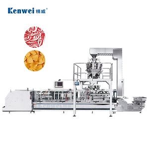 [Hot Item] User-Friendly Vertical Form-Fill-Seal Machine with Double Inlet 10 Head Multihead Weigher Packing Machinery Weighing and Packaging for Pre-Made Bags
