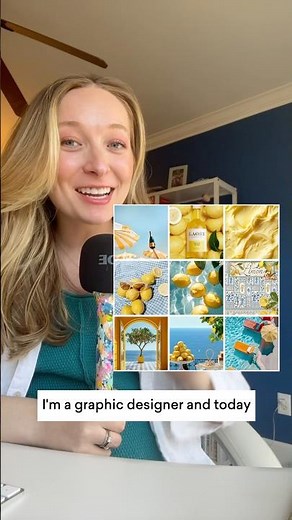 How to turn a mood board into a color palette 🎨 #graphicdesigner #graphicdesign #colorpalette