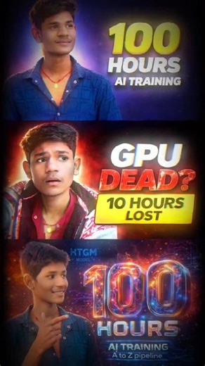 HTGM Model SFT Progress 🔥 | 16,638 Dataset | Epoch 1 Complete | Real AI Journey Hindi #shorts