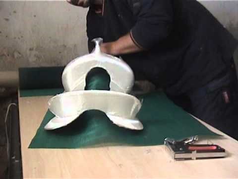 How I cover saddletree with fiberglass