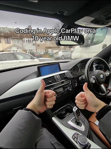 Upgrade BMW with Fullscreen Apple CarPlay