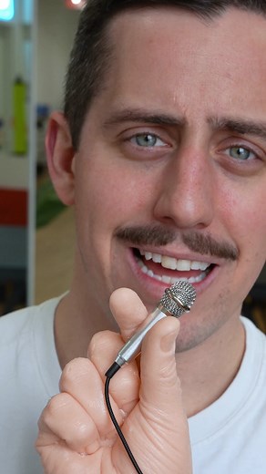 111K views · 2.1K reactions | I made a microphone that’s a hand holding one of those tiny little microphones! | Unnecessary Inventions | Facebook