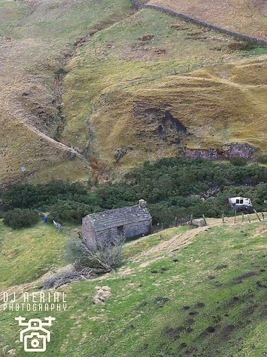 ⛏️ Greenlaws Lead Mine – Aerial Tour Over Weardale’s Forgotten Industrial Past 🚁