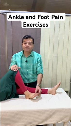 Ankle and Foot Pain Relief Exercises #shorts #anklepain #footpainrelief #plantarfasciitis