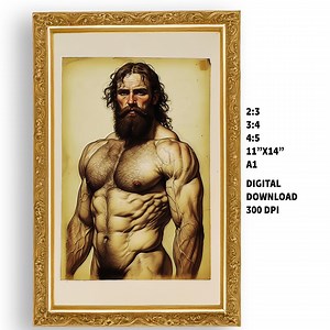 Male Pencil Drawing: Day Laborer 16th C. N. Italy (digital Download) - Etsy