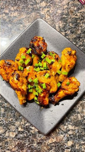 Air Fryer Hot Honey Chicken Wings 🍯🔥 🍗 | Crispy, Sticky & So Easy