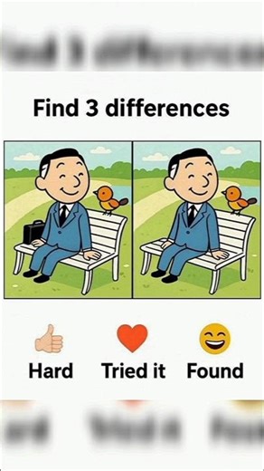 🧩 Find 3 Differences | Spot the Difference Puzzle Challenge | Fun Brain Game 🧠