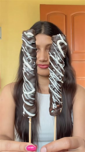 Marshmallow Chocolate Stick 😋😋