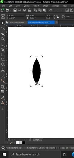 Rotating Tricks In CorelDraw #coreldrawtips #coreldraw #coreldrawtutorial