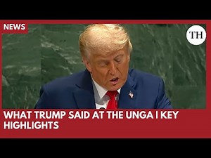UN General Assembly 2025: Trump’s speech highlights