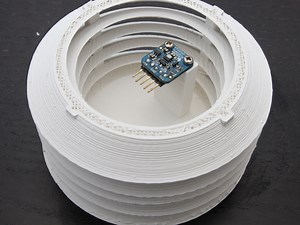 #3DPrinted Humidity and Temperature Sensor Housing #3DThursday #3DPrinting
