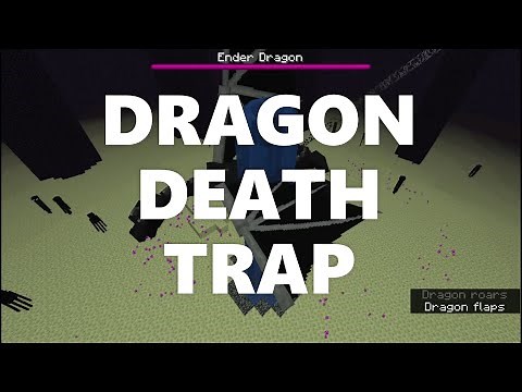 Minecraft Elegance: Ender Dragon Death Trap - Simple, Safe, Fast (Java 1.14.2+*)