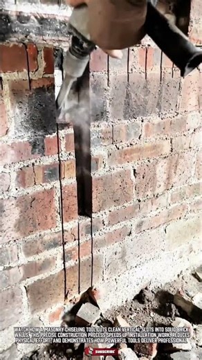 Power Chisel Demolition Tool: Efficient Brick Wall Dismantling & Removal