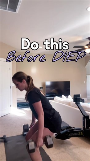 💪 PREP LIKE A PRO FOR YOUR DIEP FLAP One of the BEST ways to get ready for surgery? 👉 Strengthen your LEGS 🦵 After surgery, your core will be sore and your arm movement will be limited. That means your legs will do a LOT of the work to help you stand, sit, and move safely. ✨ Strong legs = smoother recovery ✨ If you can’t do weighted squats, no problem 👇🪑 Practice simple sit-to-stand from a chair🔁 Repeat daily to build strength and confidence These small steps before surgery can make a BIG 