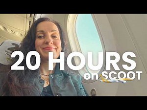Flying Australia to Europe on Scoot ✈️ + 6 Hours in Changi Airport!