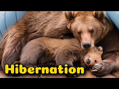 What is Hibernation? 🐻❄️ Animal Facts For Kids!