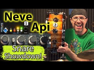 API 3124 vs Neve 1073: Which Snare Drum Preamp Wins?
