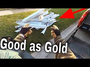 Serious Aluminum on the Curb: Profiting From Garbage Day