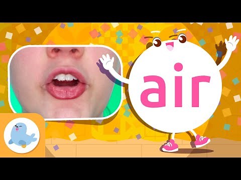 Phonics for Kids 🗣 The AIR Sound 🪑 Phonics in English 🌊